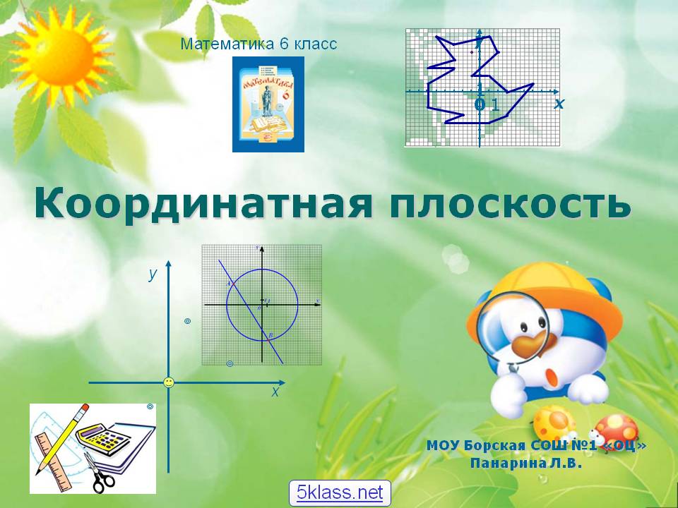 Координатная плоскость