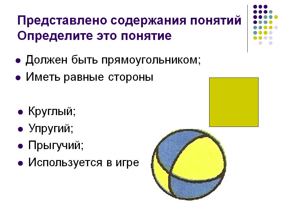 Представлено содержания понятий Определите это понятие