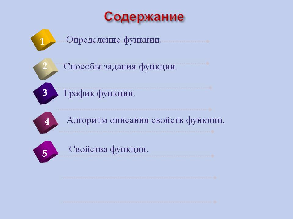 Определение функции