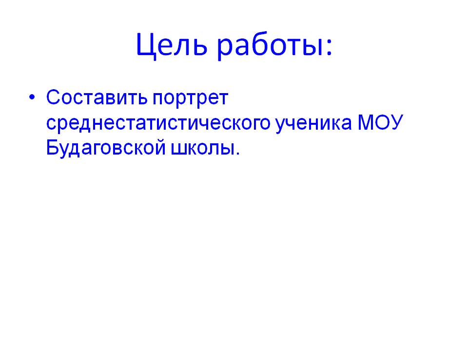Цель работы: