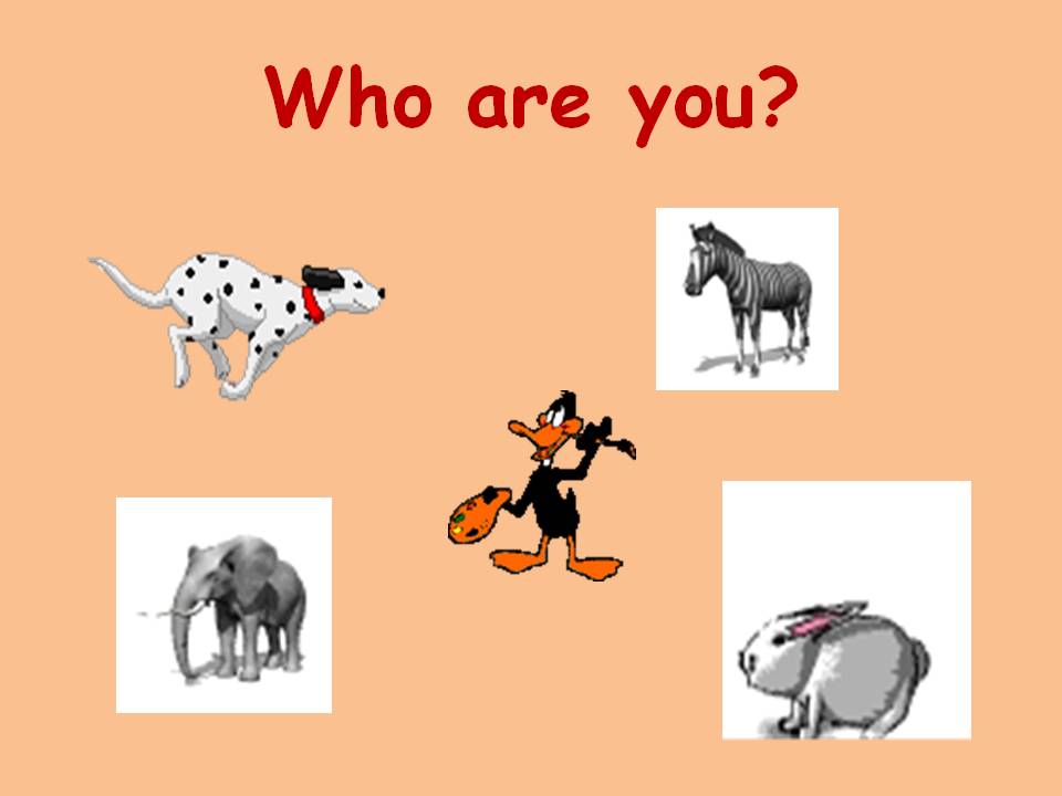 Who are you