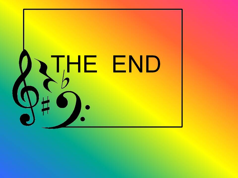The end
