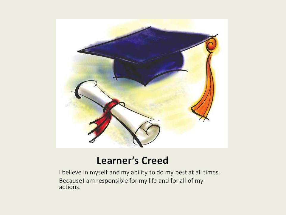 Learner’s Creed