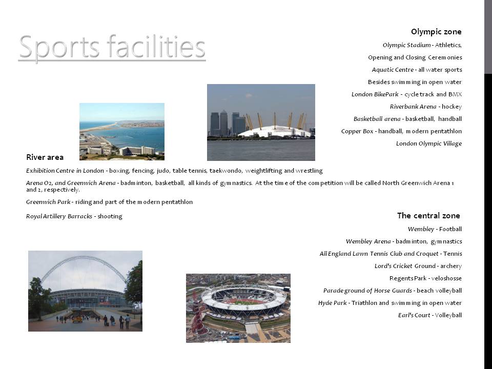 Sports facilities