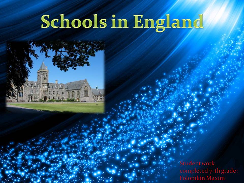 Schools in England