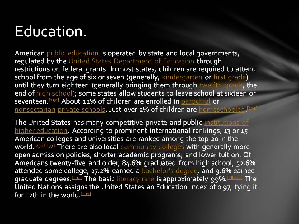 Education
