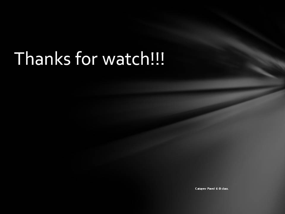 Thanks for watch