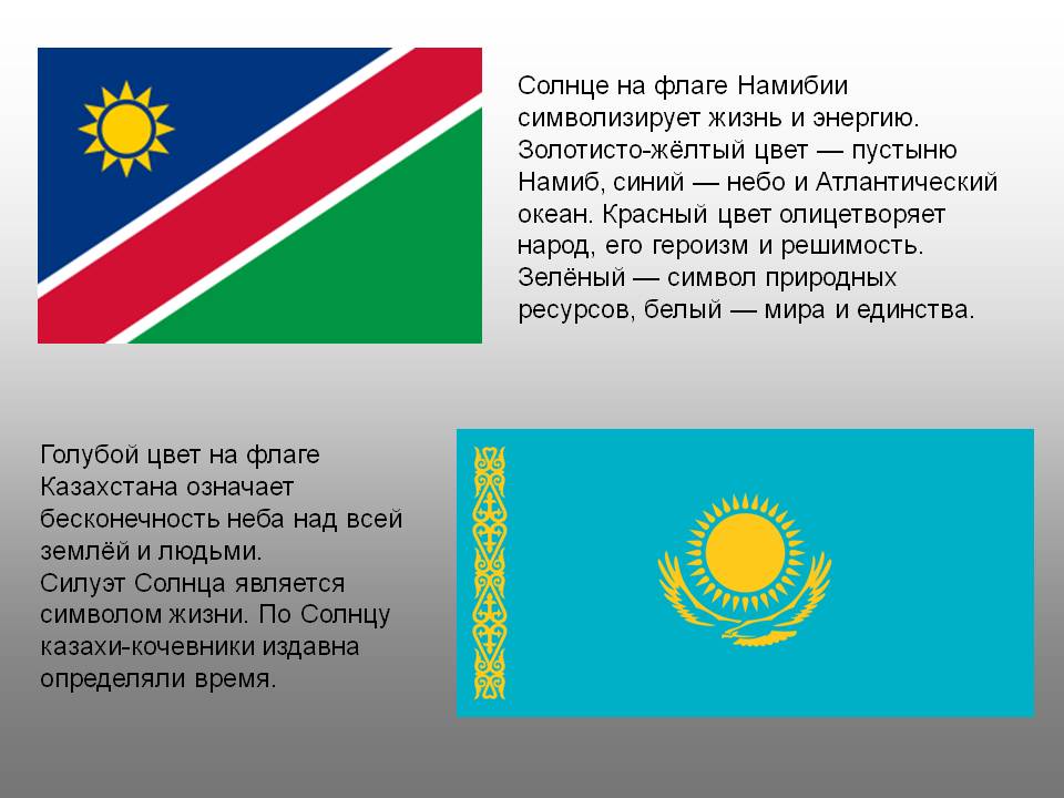 Солнце на флаге Намибии
