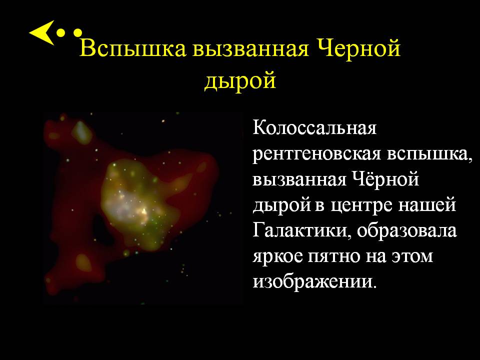 Колоссальная рентгеновская вспышка