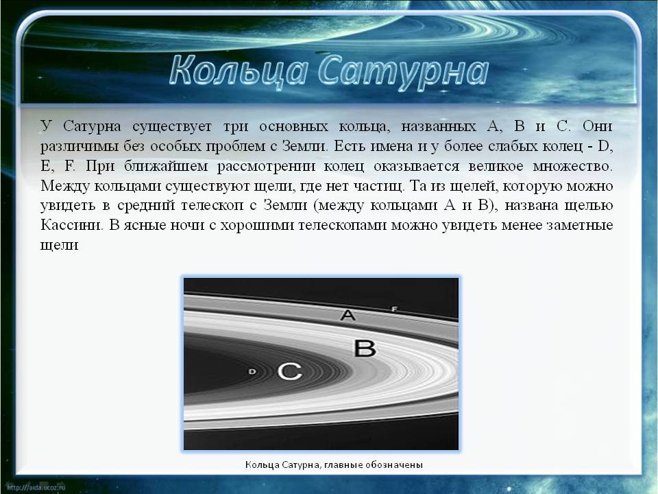 Три основных кольца
