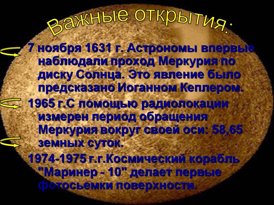 Важные открытия: