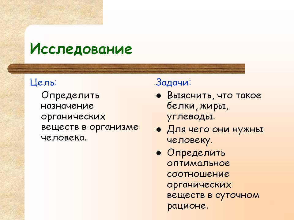 Исследование