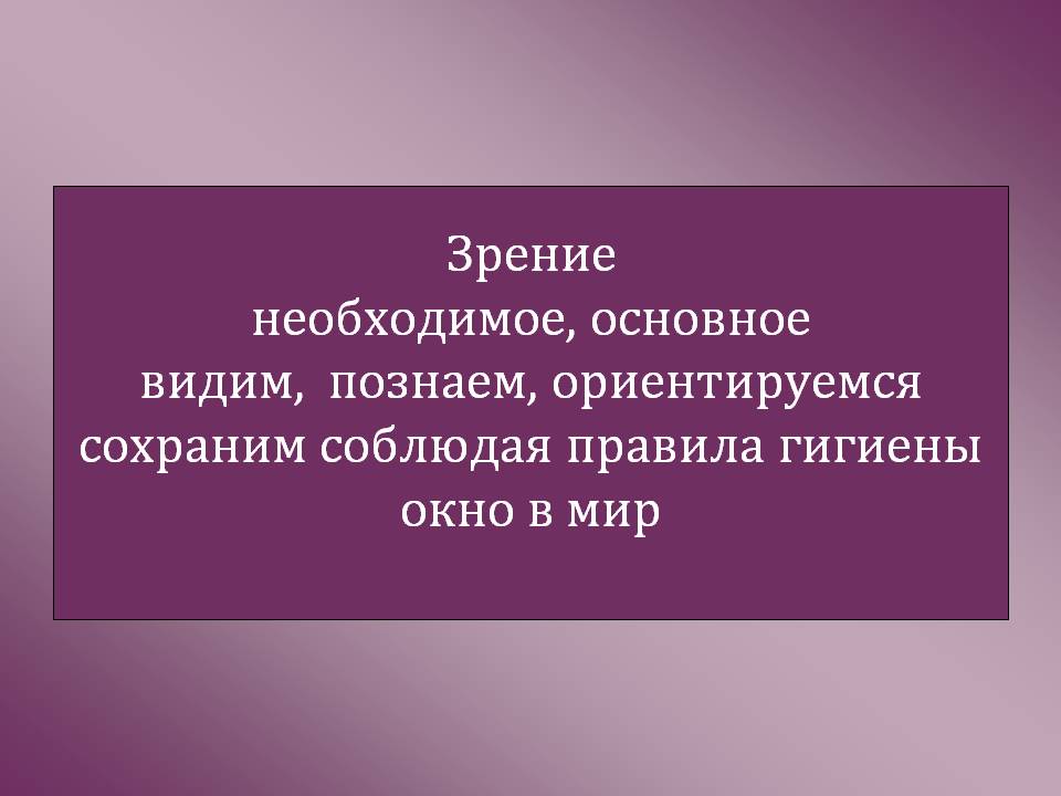Окно в мир