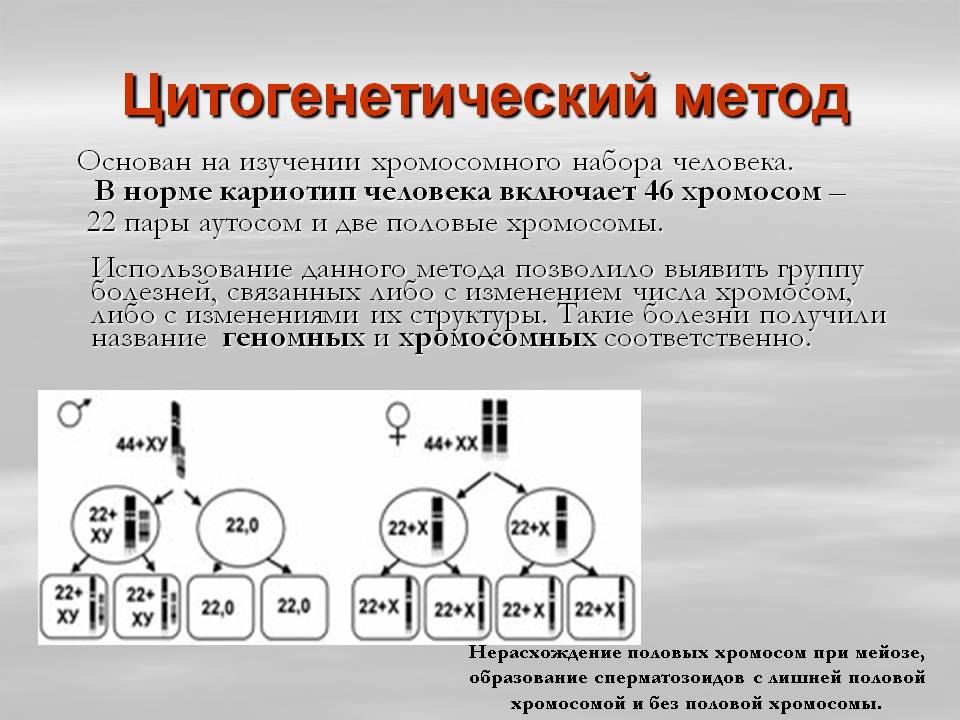 Цитогенетический метод