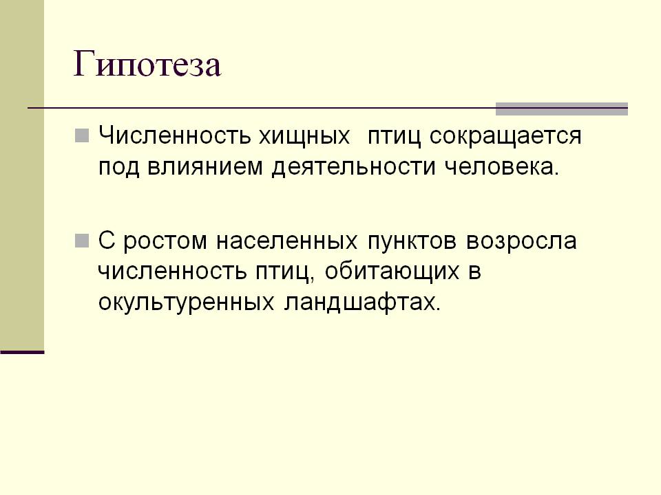Гипотеза