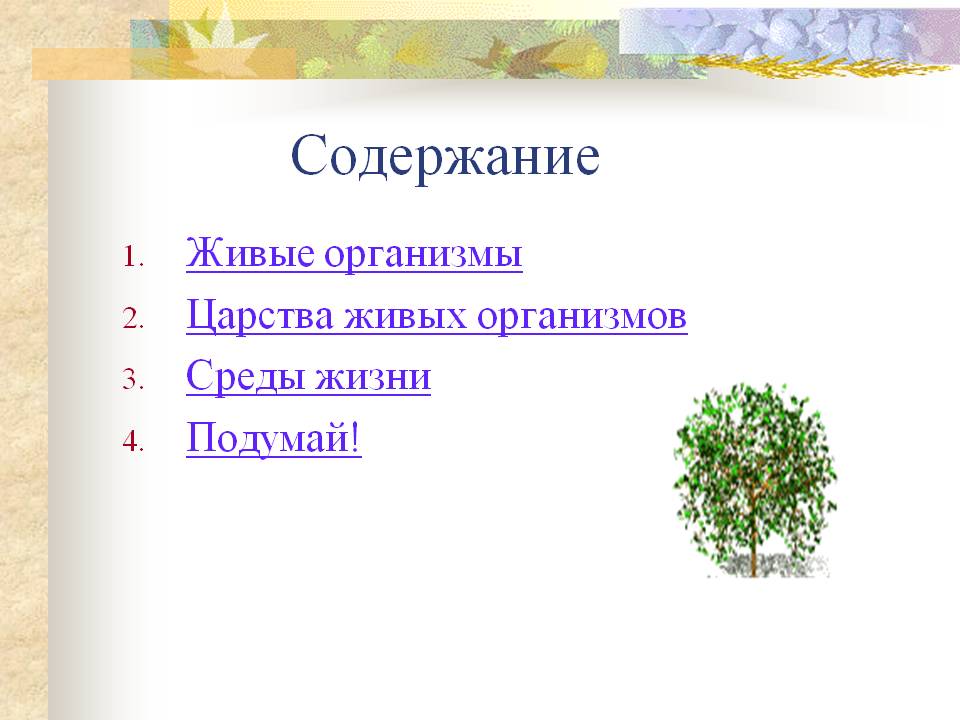 Содержание