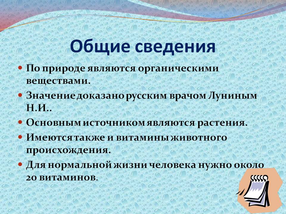 Общие сведения