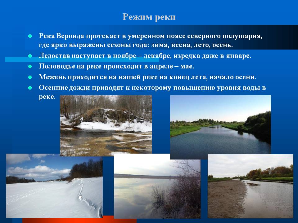 Режим реки