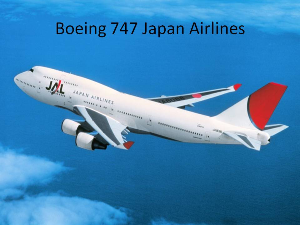 Boeing 747 Japan Airlines