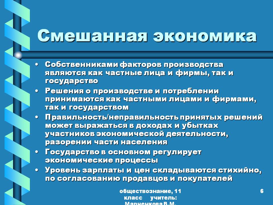 Смешанная экономика