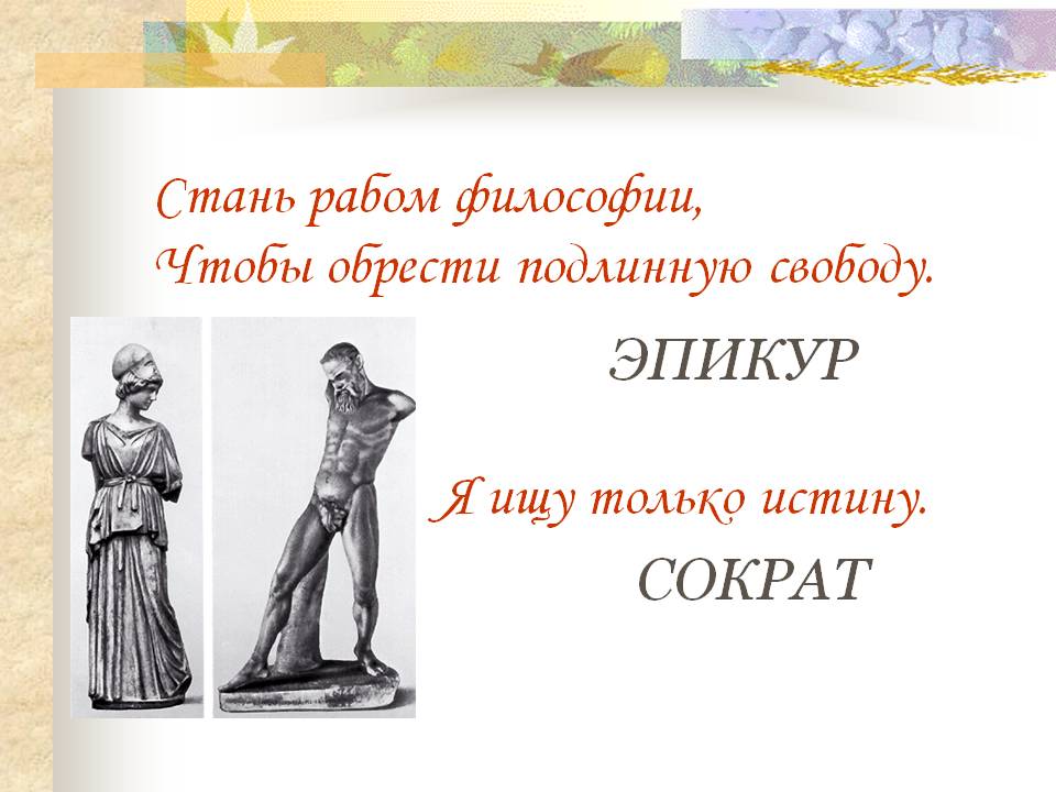 Я ищу только истину