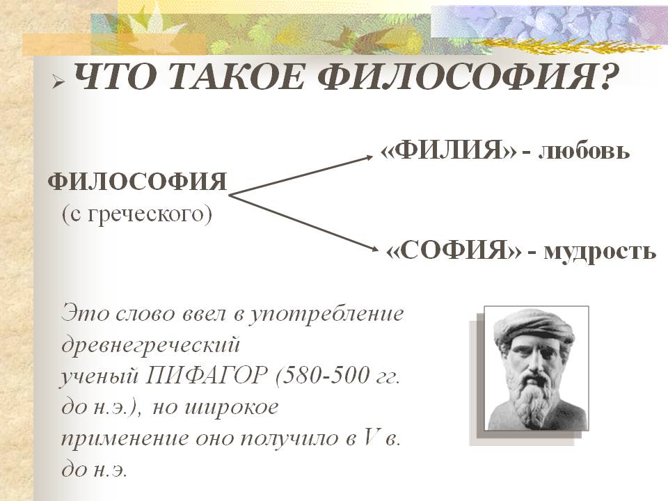 Что такое философия