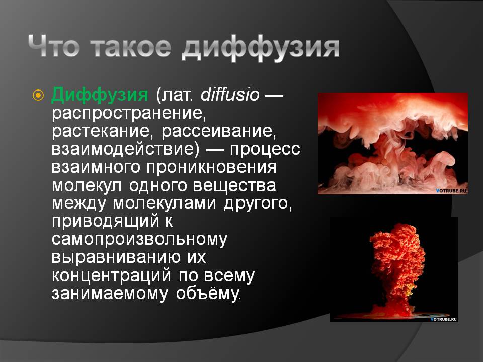 Что такое диффузия