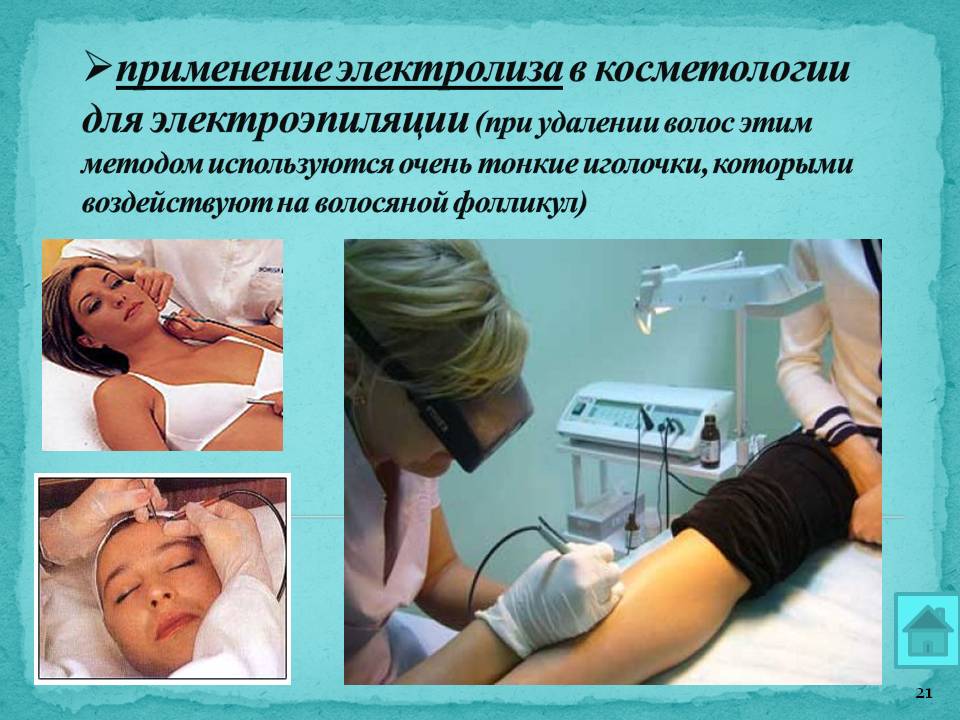 Применение электролиза в косметологии