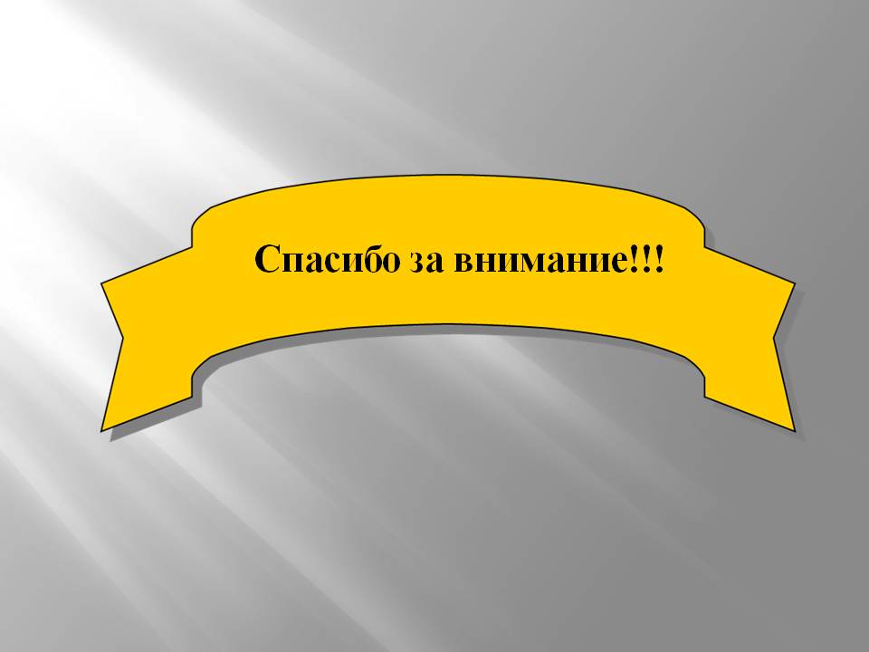 Спасибо за внимание