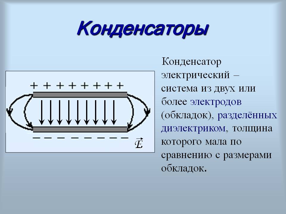 Конденсаторы