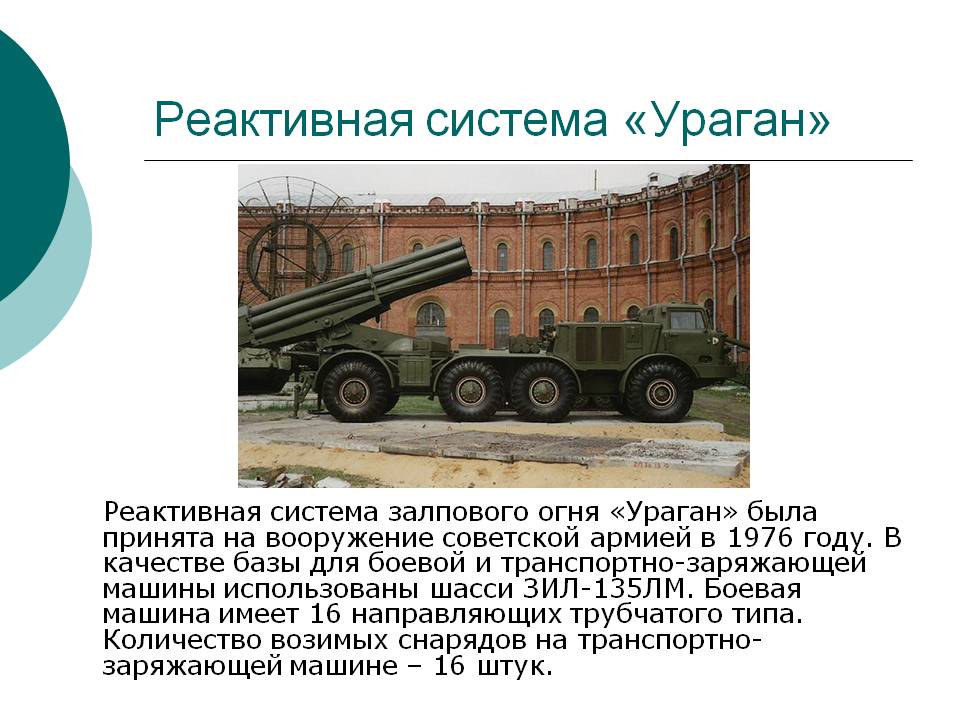 Реактивная система «Ураган»