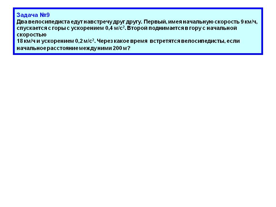 Начальное расстояние