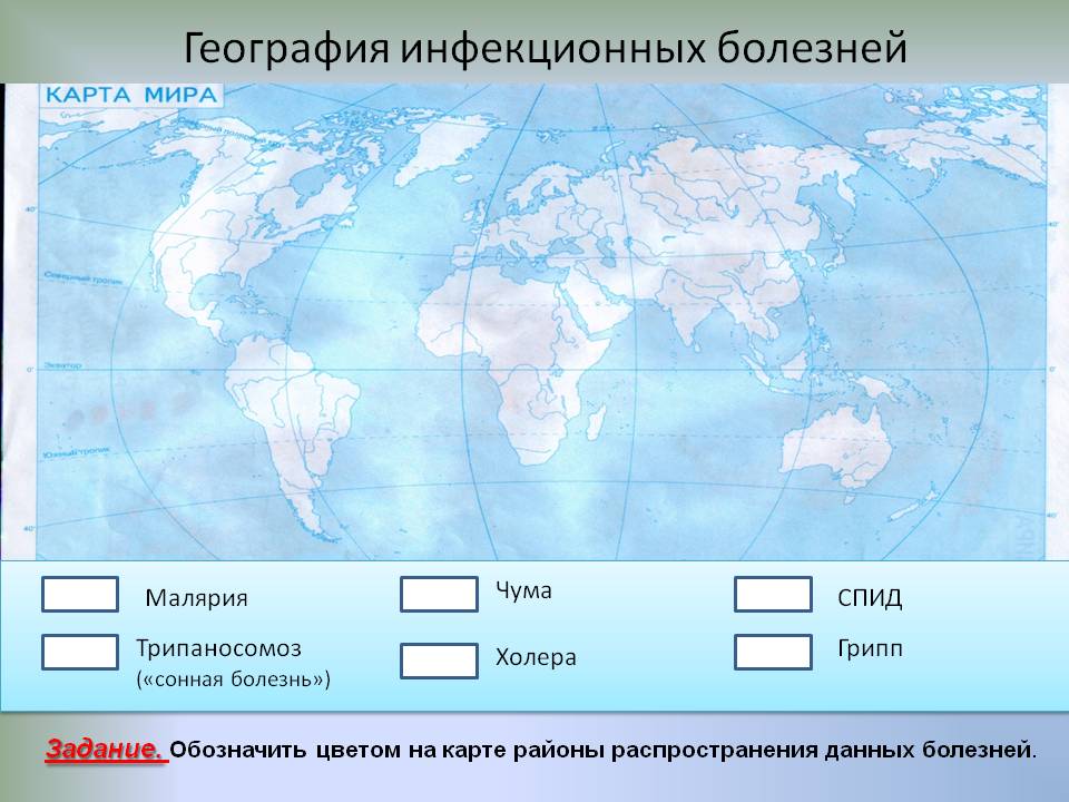 География инфекционных болезней