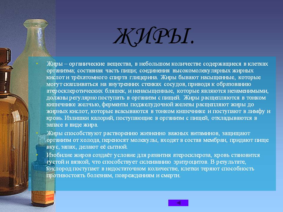 Жиры