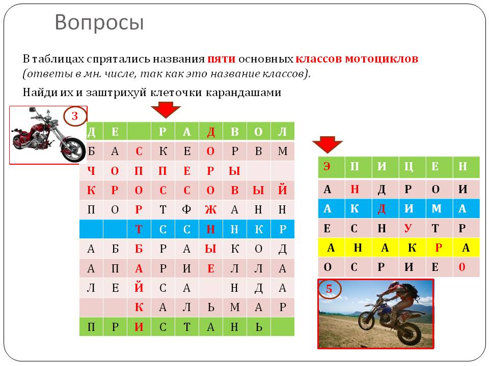 Вопросы