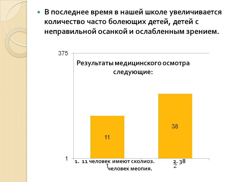В последнее время в нашей школе увеличивается количество часто