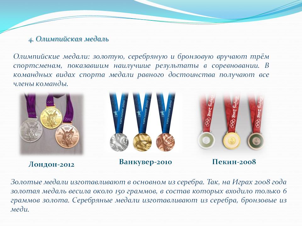 Олимпийская медаль