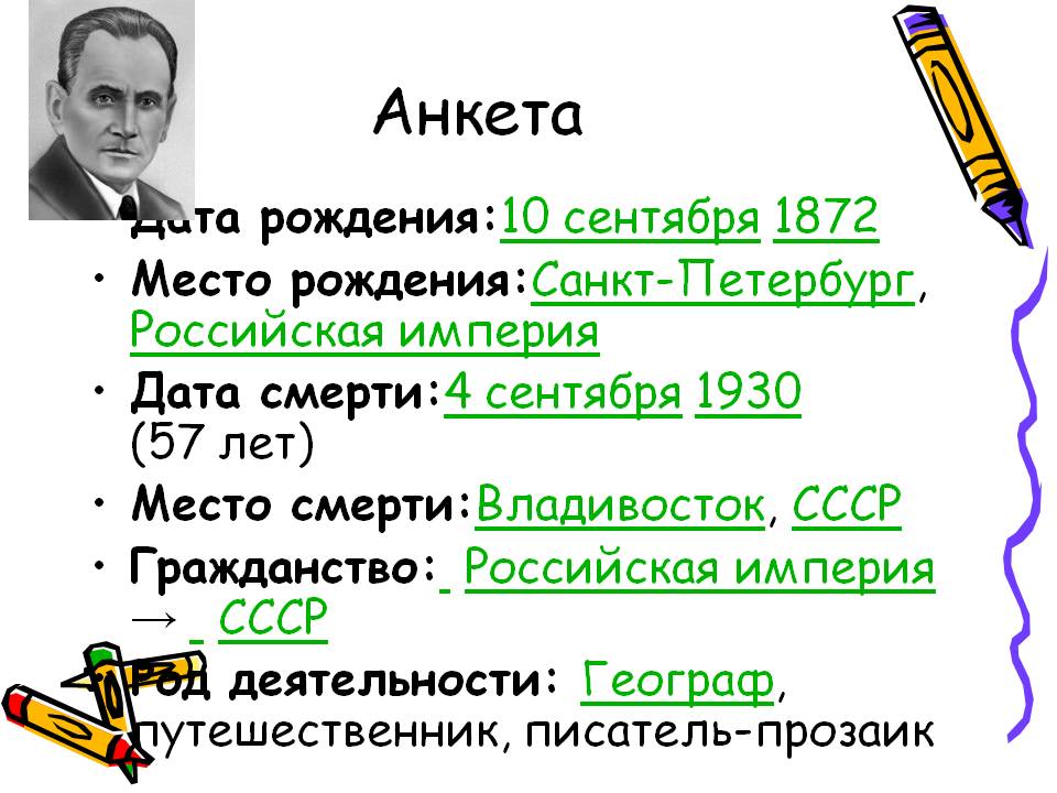 Дата рождения