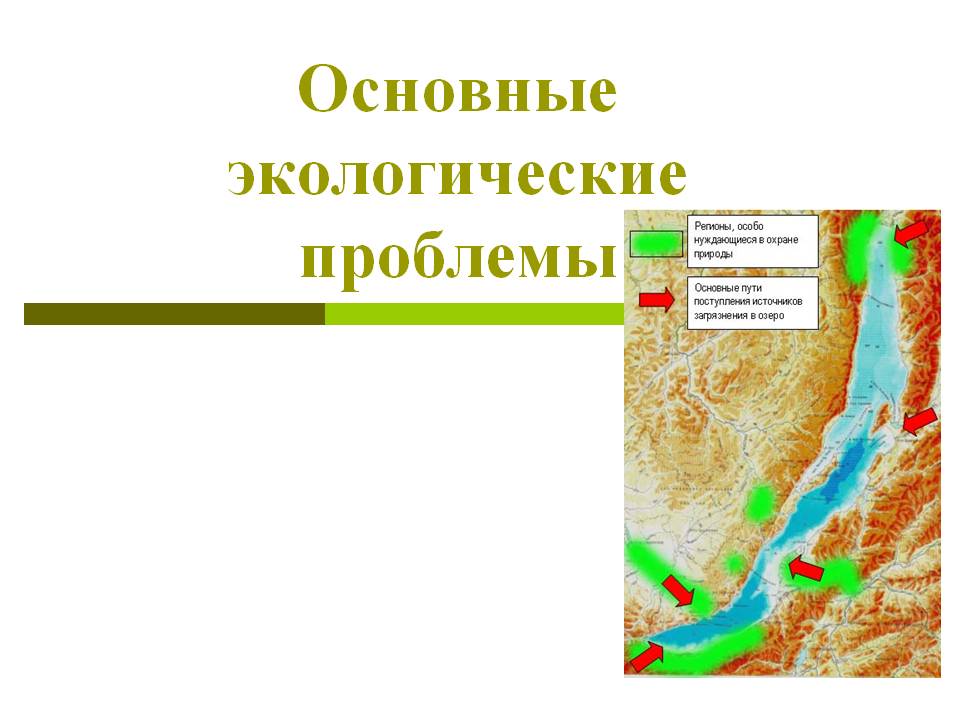 Экологические проблемы