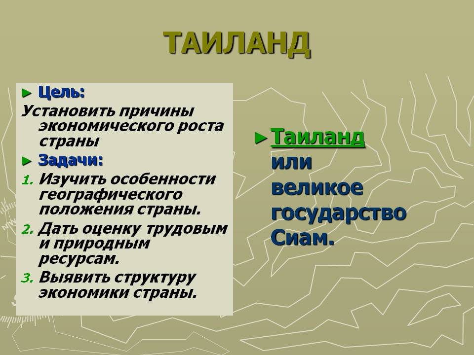 Таиланд