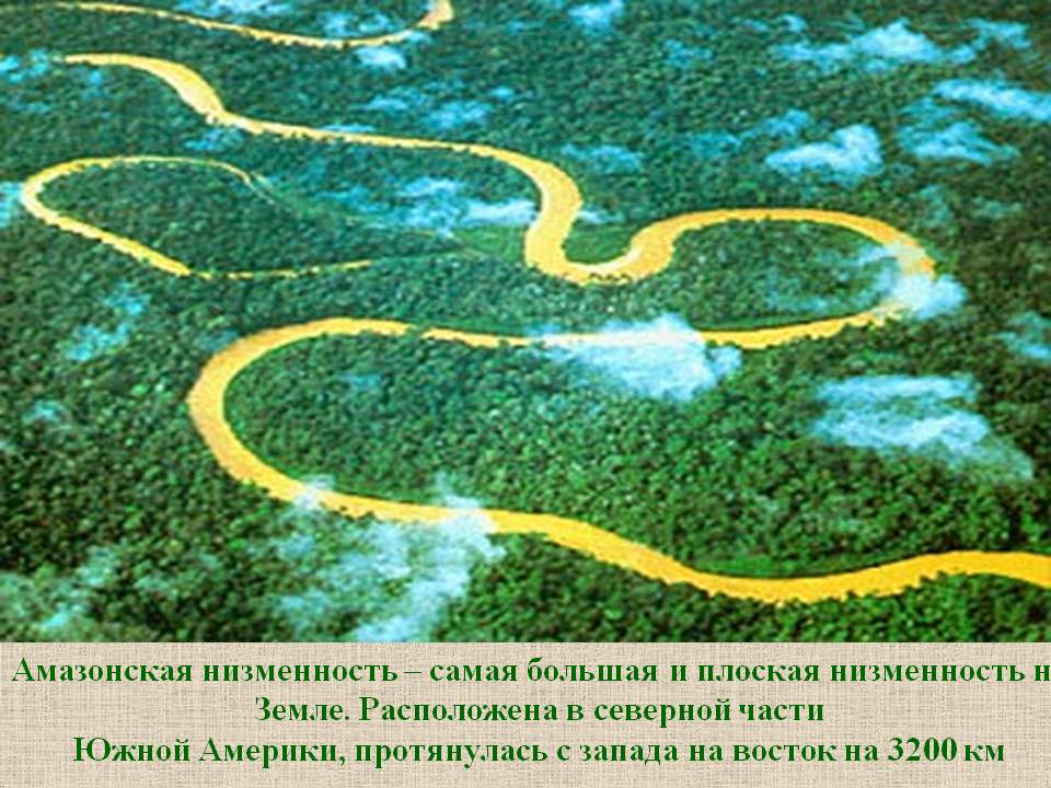 Амазонская низменность