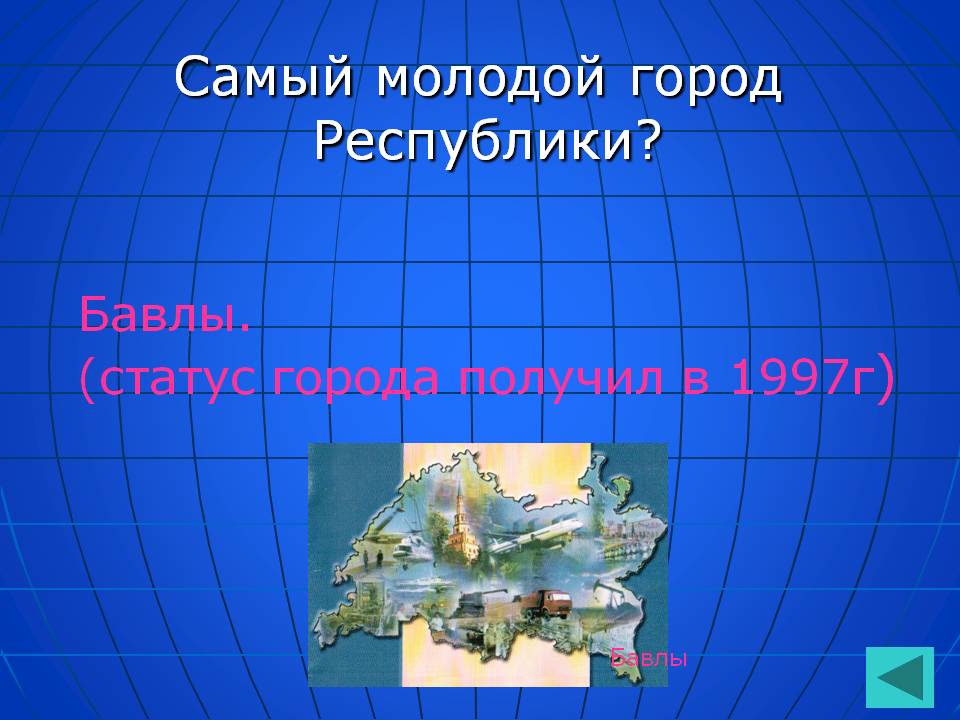 Самый молодой город Республики