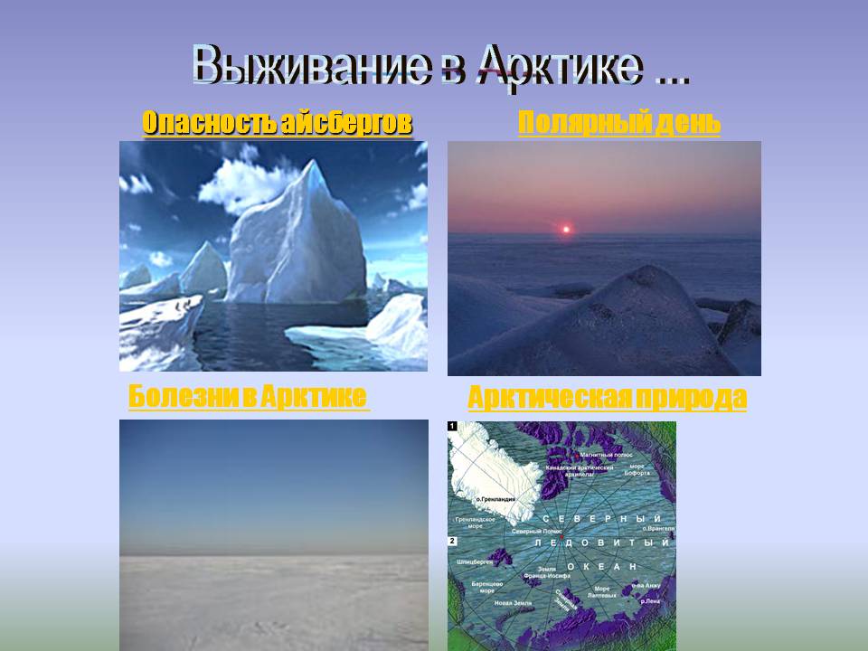 Выживание в Арктике
