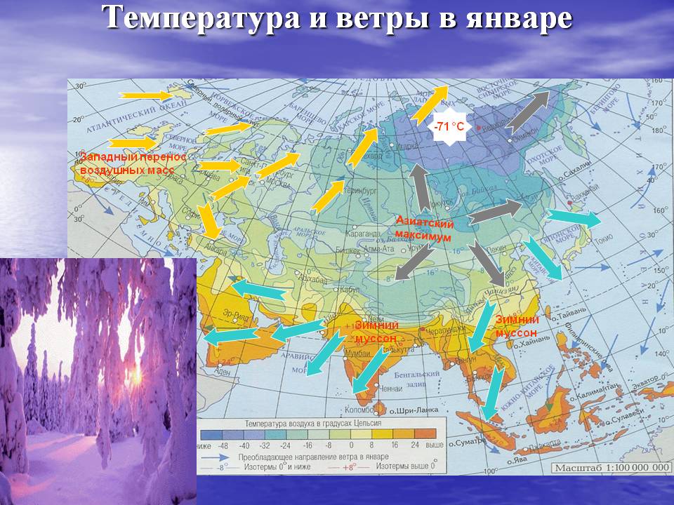 Западный перенос воздушных масс
