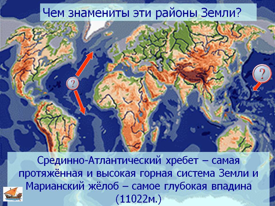 Районы Земли
