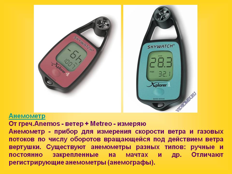 Анемометр
