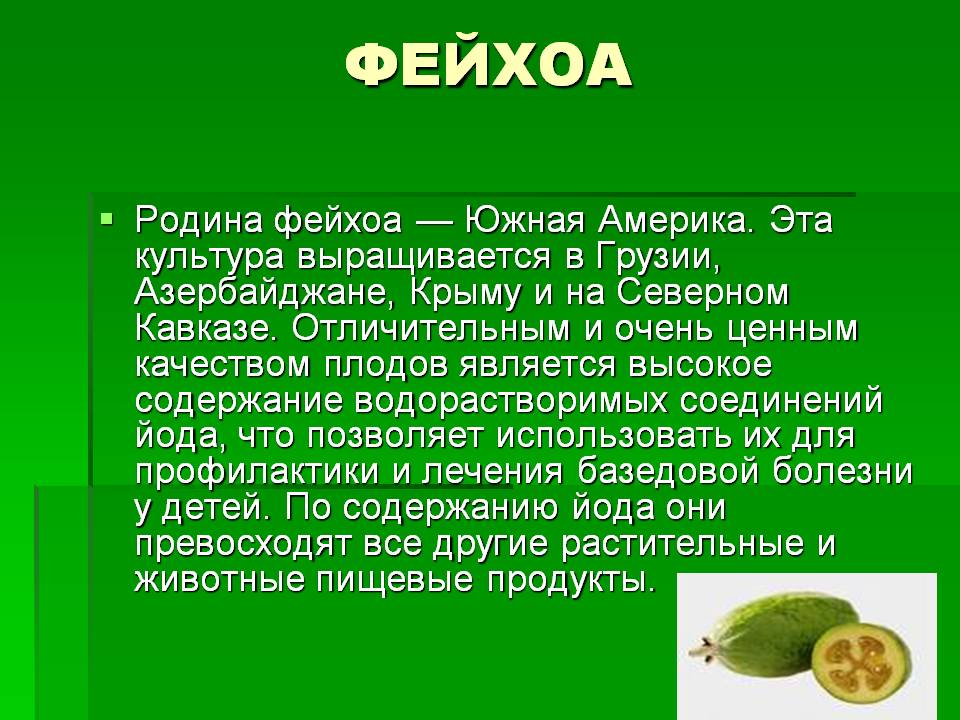 Фейхоа