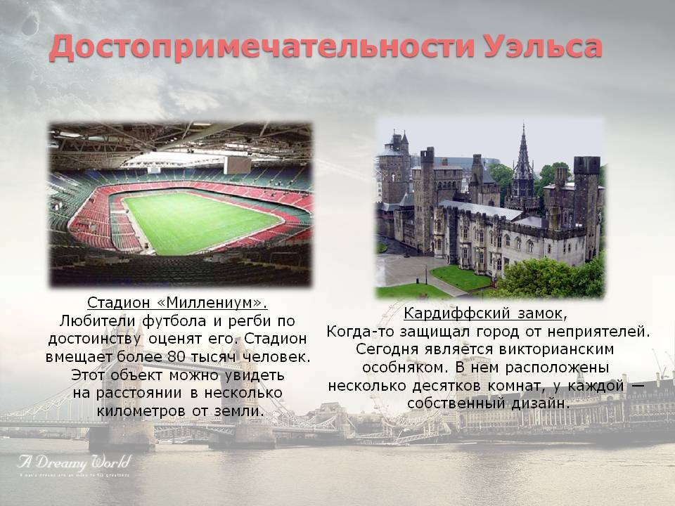 Достопримечательности Уэльса