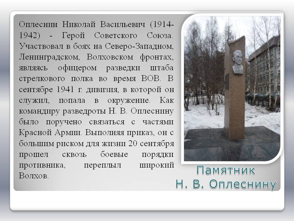 Оплеснин Николай Васильевич