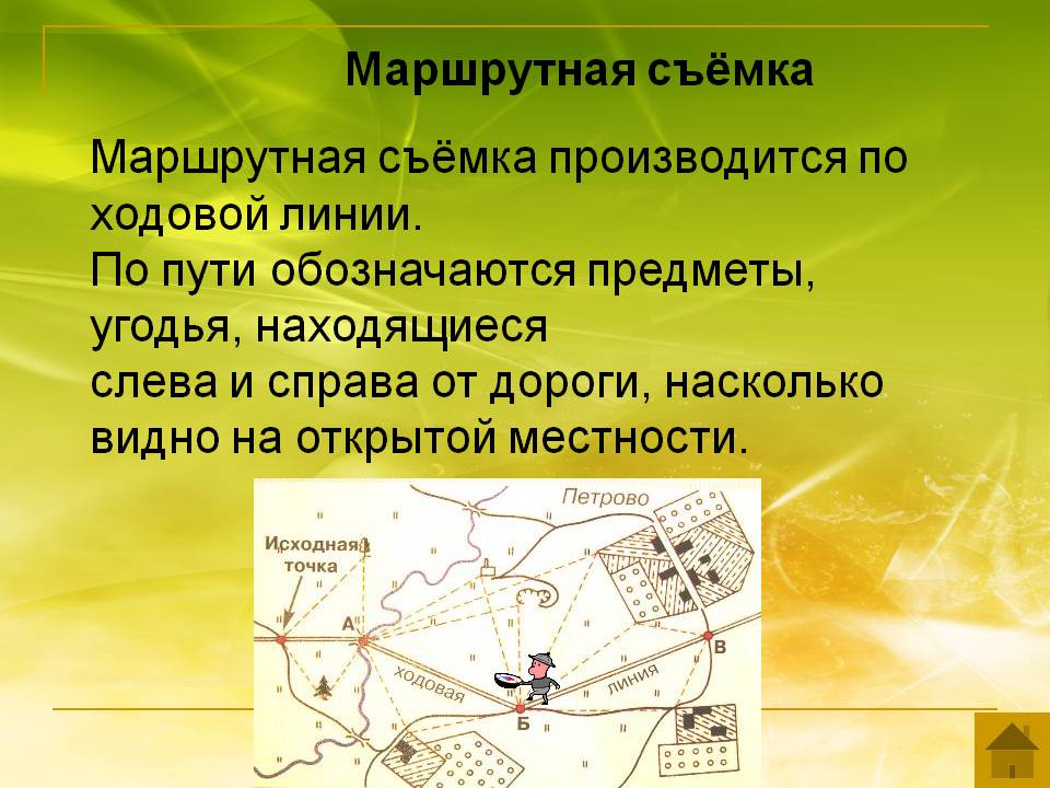 Маршрутная съёмка